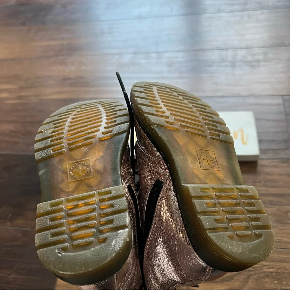 Rose Gold Baby Doc Martens